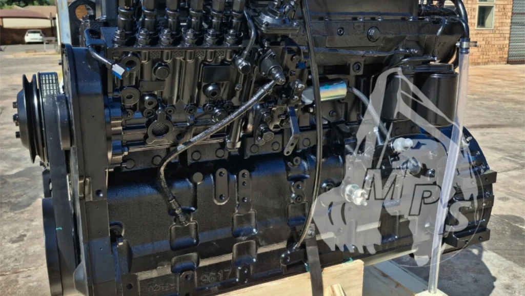 Heavy equipment engine for rebuild kits and replacement components